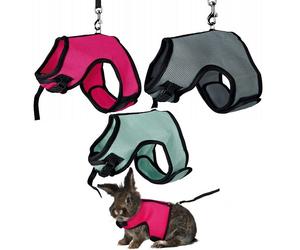 Trixie Rabbit Guinea Pig Rat Ferret Harness & Lead Breathable Soft Pet Leash Set