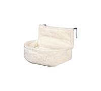 TRIXIE Radiator Cuddle Bag for Cats - Short Hair Plush - Reversible Cushion - Sturdy Metal Frame - Adjustable Holder - 43140