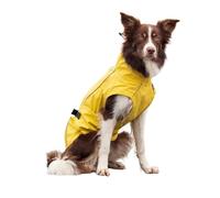 TRIXIE raincoat Vimy for dogs yellow XS - chest circumference: 9.4-16.1 in/back length 11.8 in - dog rain jacket with reflective elements, comfortable & adjustable - 67971