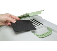 TRIXIE Replacement Activated Carbon Odour Filter for Cat Litter Tray | Neutralises unpleasant smells and keeps air fresh, fits TRIXIE tray no. 40600 with a practical format for everyday use
