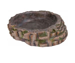 Trixie Reptile Bathing Pool, 35 x 9 x 34cm - Vivarium Rainforest Decoration Bowl