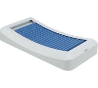 TRIXIE Rod Board strategy game with rods and indentations - non-slip rubber feet - incl. training instructions - plastic - dishwasher-safe - white/blue - 35 x 19.5 cm - 32051