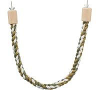 TRIXIE rope perch for ornamental birds - mouldable wire reinforcement - practical screw fastening - pure cotton - can be positioned as desired - 37 cm/ø 16 mm - 5160