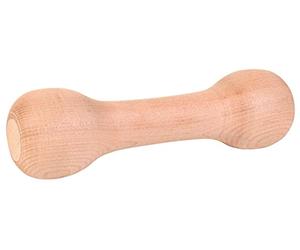 Trixie Rounded Wooden Retrieving Dumbbell, 250 g