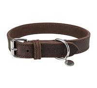 Trixie Rustic Fatleather Collar Dark Brown - Medium/Large - 42-48 cm/25 mm