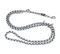 TRIXIE SaferLife Cavo Reflect adjustable leash, S-M: 2.00 m/ø 12 mm, black