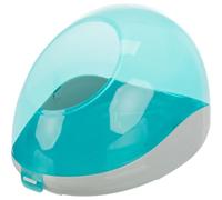 Trixie Turquoise/Light Grey Sand Bath for Small Animals - 27 × 18 × 16 cm
