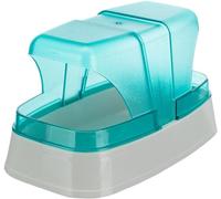 Trixie Turquoise/Light Grey Sand Bath for Small Animals - 17 x 10 x 10 cm