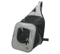 Trixie 28941 'savina' Chest Bag Nylon 30 × 33 × 26cm Black / Grey - Savina 26 - savina 28941 trixie nylon 30 33 26 cm chest bag black grey carrier