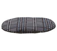 Trixie Scoopy Oval Dog Cushion, 44 x 31 cm, Grey/Anthracite