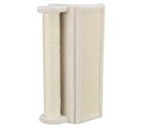 Trixie Cat Scratching Board for Corners with Post Beige - 15x50x15cm
