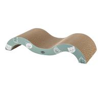 TRIXIE scratching wave Mimi with catnip - ideal for natural claw care - 50 x 9 x 23 cm - mint - 48001