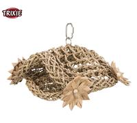 TRIXIE SEA GRASS HANGING CAGE HAMMOCK SMALL BIRD BUDGIE PARAKEET TOY 19 X 22CM
