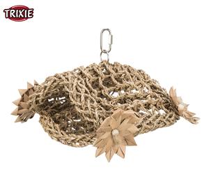 TRIXIE SEA GRASS HANGING CAGE HAMMOCK SMALL BIRD BUDGIE PARAKEET TOY 19 X 22CM
