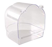 Trixie Bath House, Semi-circle 5402 - 15cm 14 Bird House Clear Cage Canary - 15 trixie bath cm 14 5402 bird house clear cage canary semicircle
