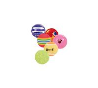 Trixie Set of 6 play balls, diameter 3.5 - 4 cm.