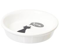 Trixie Cat White Ceramic Bowl - 0.25 l/ø 13 cm
