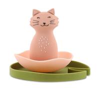 TRIXIE Silicone Baby Bath Toy, Mrs Cat