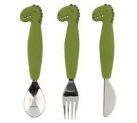 Trixie Silicone Cutlery Set Mr Dino
