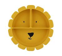 Trixie Silicone Divded Suction Plate Mr Lion