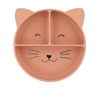 Trixie Silicone Divded Suction Plate Mrs Cat