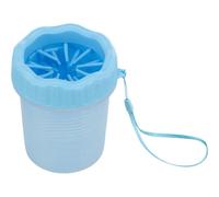 Trixie Silicone Paw Cleaner for Dogs Blue - Small - Medium