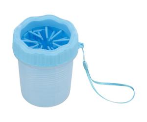 Trixie Silicone Paw Cleaner for Dogs Blue - Small - Medium