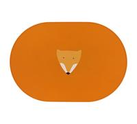 Trixie Silicone Placemat Mr. Fox - Non-Slip Toddler Table Mat - Soft, Durable, and Easy to Clean - Perfect for Baby-Led Weaning, Mealtime, and Playtime - Eco-Friendly & Safe