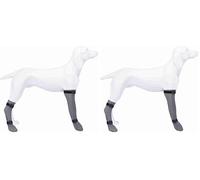 TRIXIE Silicone Protective Sock, Small, 6 cm/30 cm, Grey (Pack of 2)