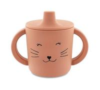 Trixie - Mrs Cat Sippy Cup - 4m+ - 100% Food Grade Silicone - Pink