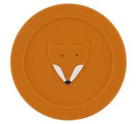 Trixie Silicone Snack Pot with Lid - Mr. Fox - Toddler Snack Container - Soft, Durable, and Leak-Proof Snack Cup - Easy to Clean and Perfect for On-the-Go - Safe and Eco-Friendly