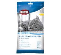 TRIXIE Simple'n'Clean bags for cat litter trays - 10 pieces - for quick and easy cleaning of cat litter trays - size L - 46 x 59 cm - 4044