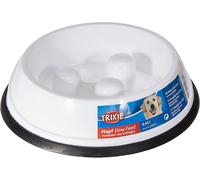 Trixie Slow Feed Plastic Dog Bowl 0.45 Liter (Pack of 1)