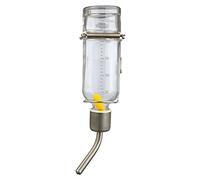 Trixie Small Animal Glass Water Bottle, 125 ml