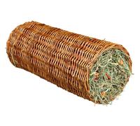 Trixie Small Animal Wicker Play Tunnel With Hay