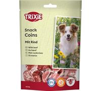 TRIXIE Snack Coins with beef - tender dog snacks - gluten-free and without added sugar - 100 g - 31706