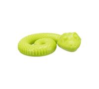 TRIXIE Snack Snake - Dog toy for activity - can be filled with snacks or paste - silent - TPR - ø 18 cm