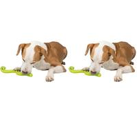 Trixie Snack Snake - Dog toy made of TPR - Can be filled with paste or treats - Promotes dexterity and concentration - 42 cm - 34949 (Pack of 2)