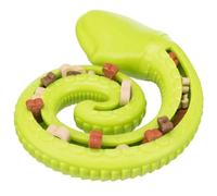 TRIXIE Snack Snake for Dogs - interactive dog toy that can be filled with snacks and pastes for playful snacking fun - 27 cm - 34931