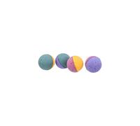 TRIXIE soft foam rubber ball, ø 3.5 cm, 4 pieces, multi colours