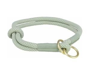 Trixie Soft Half-Slip Dog Collar Sage Green/Mint