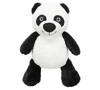 TRIXIE Soft Plush Panda Dog Toy - 26cm, Squeaky Dog Toy for Large & Small Dogs - 35674