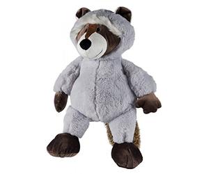 TRIXIE Soft Plush Racoon Dog Toy - 54cm, Squeaky Dog Toy for Large & Small Dogs - 35853