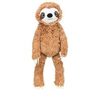 TRIXIE Soft Plush Sloth Dog Toy - 56cm, Squeaky Dog Toy for Large & Small Dogs - 35671