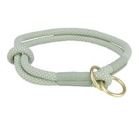 TRIXIE Soft rope anti-pull collar, M: 45 cm/ø 10 mm, sage/mint