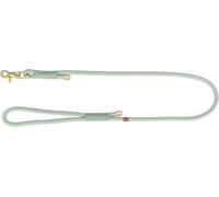 Trixie dog leash soft rope sage/mint green 100x1.2 cm
