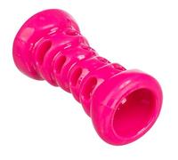 TRIXIE Soft & Strong Bone Dog Chew Toy, Soft TPR - Pink - 12.5 cm
