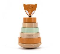 Trixie Stacking Toy - Mr. Fox - 12m+ - FSC-Certified Wood - For Boys and Girls -
