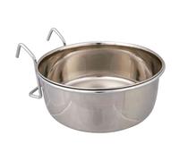 Trixie Stainless Steel Bowl with Holder, 14 cm Dia
