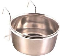 Trixie Stainless Steel Bowl with Holder Holds 300ml Diameter 9cm